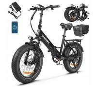 Vélo Électrique Pliable - SAMEBIKE - LOTDM200-II - Moteur 750W - Autonomie 80Km - Vitesse 40km/h