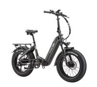 Vélo électrique pliable TTGO F6 Boost, batterie 48 V 18 Ah, freins à disque hydrauliques - Gris