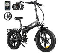 Vélo électrique pliable VITILAN V3 1200W batterie 48V13Ah amovible frein hydraulique Shimano 7 vitesses écran LCD 5 assistances