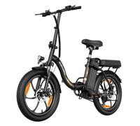 Vélo Électrique Pliable ZAZAWORK C16 48V 16Ah Pneus 20×3.0 Noir