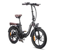 Vélo électrique pliant 20"" FAFREES F20 Pro - Moteur 250W Batterie Amovible 36V 18Ah - Shimano 7 Vitesses -Autonomie 150km, Noir
