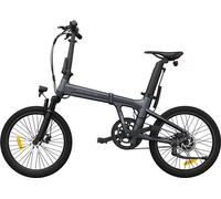 Vélo électrique pliant ADO Air 20S - Moteur 250W Batterie 36V9.6Ah Assisté Autonomie 100KM Freins à Disque Hydrauliques - Gris