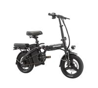 Vélo Électrique Pliant Compact SINOHON M3 Vélo Urbain 14 Po Noir