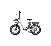 Vélo électrique pliant de ville F20 Max, cadre bas, batterie Samsung 48 V 30 Ah, blanc