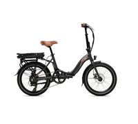 Vélo électrique pliant E-Via - par Airbici Noir café