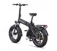 Vélo Électrique Pliant Engwe Ep-2 3.0 Boost - 250 W - 48 V 13,5 Ah - Autonomie 120 Km - Pneus 20" X 4,0 - Couple 75 Nm - Freins Hydrauliques + Bluetooth - Noir