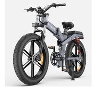Vélo électrique pliant ENGWE X26, moteur 1000W, options de batterie 29,2 Ah, pneus 26*4,Gris.