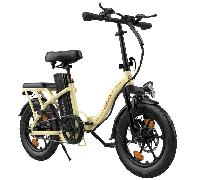 Vélo électrique pliant ESKUTE D100 16 pouces avec batterie amovible 36 V 13 Ah