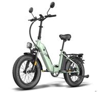 Vélo électrique pliant FAFREES FF20 Polar, homologué UE, double batterie 26.8Ah, vert
