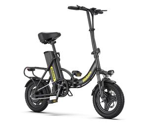 Vélo électrique pliant Hidoes C5 avec batterie 36 V 10,4 Ah, 14 pouces