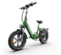 Vélo électrique pliant KINGBULL Literider 2.0, batterie amovible 48 V 13,5 Ah, transmission Shimano 7 vitesses - Vert