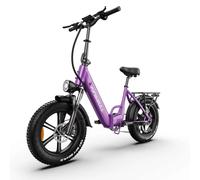 Vélo électrique pliant KINGBULL Literider 2.0, batterie amovible 48 V 13,5 Ah, transmission Shimano 7 vitesses - Violet