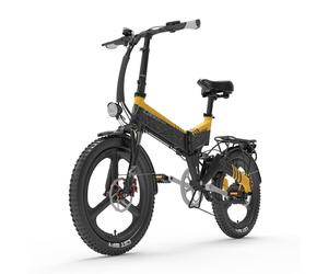 Vélo électrique pliant Lankeleisi G650 20 pouces 500 W 48 V 12,8 Ah