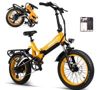 Vélo Électrique Pliant Mihogo Nx 20 Pouces,1000w ,48v12,8ah, 40 Km/H, D'Une Autonomie De 64 Km Et Est Équipé De Freins Hydrauliques, De Roues À Rayons Et De L'Application Shimano 7s +App
