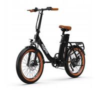 Vélo Électrique Pliant Onesport Ot16-2 120km 48v 17ah 250w App Entraînement Puissant Assurer La Sécurité De La Conduite. Multicolore