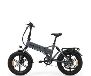 Vélo électrique pliant PULUMA EB-FM2.0, batterie amovible 48 V 15 Ah, double suspension - gris