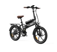 Vélo électrique pliant PVY Z20 MAX, autonomie de 200 km avec double batterie, suspension intégrale
