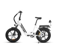 Vélo Électrique Pliant RATTAN LF Pro 20” Fat Bike, Batterie 48V 18Ah, Blanc