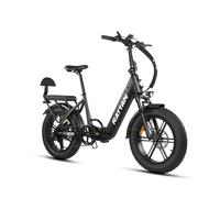 Vélo électrique pliant RATTAN LF Pro, batterie 48 V 18 Ah, Shimano 7 vitesses - noir