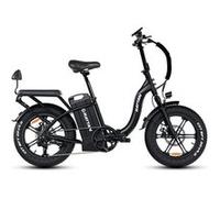 Vélo Électrique Pliant RATTAN LF Ultra - Batterie Amovible, 40,5Ah, Fat Bike 20” pour Femme, Noir noir