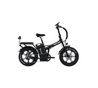 Vélo Electrique Pliant RATTAN LM Ultra, Batterie 40,5Ah, Autonomie 200 km, Fat Bike 20", Noir