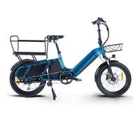 Velo Electrique pour Adultes, Freins à Disque Hydrauliques, VéLo électrique avec 48v 20ah Batterie Amovible, Cargo Ebike 25km/H Ebike
