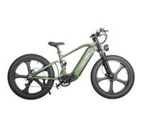 Vélo Electrique PULUMA PE900, Double Moteur, 52V 20Ah Batterie, Pneus Fat 26", Vert