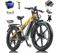 Vélo électrique PULUMA PH003 2×1000W, 50km/h, batterie 20Ah autonomie 80km, freins hydrauliques, Shimano 7 vitesses