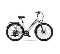 Vélo électrique PURE UNICORN U2 27,5"", batterie 48 V 12,8 Ah, blanc