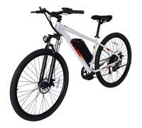 Vélo électrique PVY M29 avec application de contrôle, batterie 48 V 17,5 Ah, Shimano 7 vitesses - Blanc