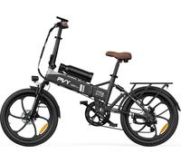 Vélo électrique PVY Z20 MAX IT - Moteur 250W Batteries 36V15AH+36V10.6AH Pneus de 20 Pouces Freins à Disques Hydrauliques - Gris