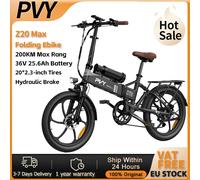 Vélo électrique PVY Z20 MAX, moteur 750W, batterie double 36V 25,6Ah, pneus 20*2,3 pouces, vitesse 25 km/h, autonomie maximale 200 km, frein hydraulique Z20 MAX