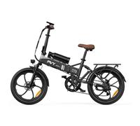 Vélo Électrique PVY Z20MAX, Double Batterie 36V17.5Ah, Autonomie 200 km, Noir