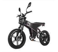 Vélo électrique RANDRIDE DM711 1000 W*2 Moteur 48V 20Ah Batterie VTT à pneus larges 20""*4,0 pour Frein mécanique adulte Noir