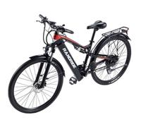 Vélo électrique RANDRIDE YG90-29 1000W Moteur 48V 17Ah Batterie Frein à disque hydraulique 29 pouces 21 vitesses Noir Pour adulte