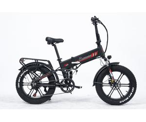 Vélo électrique RANDRIDE YX20M 17AH Ebike, vélo de montagne électrique 50KM/H, vélo électrique 1000W pour adultes, vélo électrique à gros pneus CST 20*4.0 autonomie de 60KM