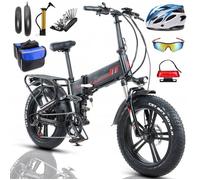 VéLo éLectrique RANDRIDE YX20M Pour Adulte, Moteur 1000 W, Batterie 48 V 17 Ah, Pneus 20 Pouces, Pliable