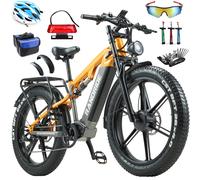 Vélo Électrique Randride Yx80m-2 Moteurs Doubles 2000 W Batterie 48 V 20 Ah Vitesse Maximale : 45 Km/H Autonomie : 50 Km Freins À Disque Hydrauliques Shimano Pneus 26 Pouces Écran Couleur