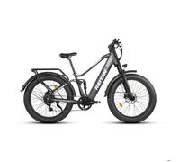 Vélo Électrique RATTAN Pathfinder Pro 26” Fat Bike - Batterie 48V 18Ah, Moteur 120Nm, Gris