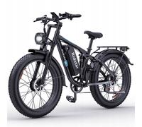 Vélo Électrique Ridstar E26 Pro, 2*1000 W, 48v23ah, 48 Km/H, Autonomie Maximale De 100 Km, Freins Hydrauliques, Vtt Tout Suspendu