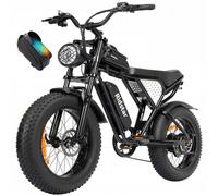 Vélo électrique Ridstar Q20 - Moteur 1000W - Batterie Amovible 15Ah - Autonomie 90 km - Shimano 7 Vitesses - Roues 20"" VTT