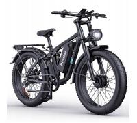 Vélo Électrique Ridstar/YVY E26 PRO - Double moteur 2000W - Batterie Amovible 48V 23Ah - Vitesse 50km/h - Roue 26""