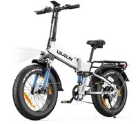 VéLo Électrique S20-2 | Moteur 250W | Batterie 48V 13Ah | Pneus 20 Pouces | Vitesse Max 25 km/h | Autonomie 40-70 km | Blanc