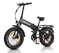 VéLo Électrique S20-2 | Moteur 250W | Batterie 48V 13Ah | Pneus 20 Pouces | Vitesse Max 25 km/h | Autonomie 40-70 km | Noir
