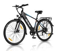 VéLo Électrique S700-1 | Vitesse Max 40 km/h | Autonomie 50 km | Moteur 250W | Batterie 48V 10.4Ah | Pneus 28 Pouces | Noir
