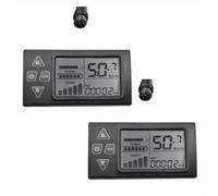 Vélo Électrique S861 Écran LCD 6 Broches pour 24 V 36 V 48 V Ebike Contrôle Manuel Compteur de Vitesse Connecteur Étanche