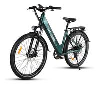 Vélo Electrique Samebike RS-A01 Pro 500W, 36V 15Ah, Vitesse Max 35km/h, Cadre 26 Pouces, Urbain pour Femme, Vert