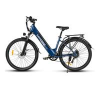 Vélo Électrique SAMEBIKE RS-A01 Pro - Moteur 350W Batterie 36V15AH Autonomie 40KM Freins à Disque Mécaniques - Bleu