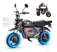 Vélo électrique SD-V9 - 15"" Pneu - Autonomie 90km - Moteur 2000W - 4 Vitesse 55km/h - Batterie 48V 20Ah - Boîte de rangement