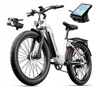 Vélo Électrique Shengmilo Mx06 500 W Avec Batterie Samsung, Pneus Larges 26 X 3,0 Pouces Et Transmission Shimano 7 Vitesses Pour Les Trajets Quotidiens